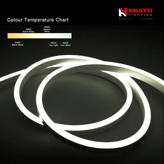 Huayu SMD2835 112LEDs 4IC DMX512 LED Flex Decoration Neon Strip Light 