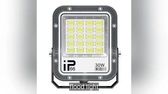 200W 300W 400W 600W Solar Street Flood Light IP66 Garden Light for Outdoor Use 