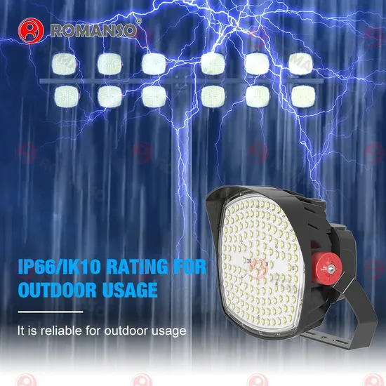 Romanso Open Air 1000W LED Stadium Field Outdoor Lighting 600 Watts 