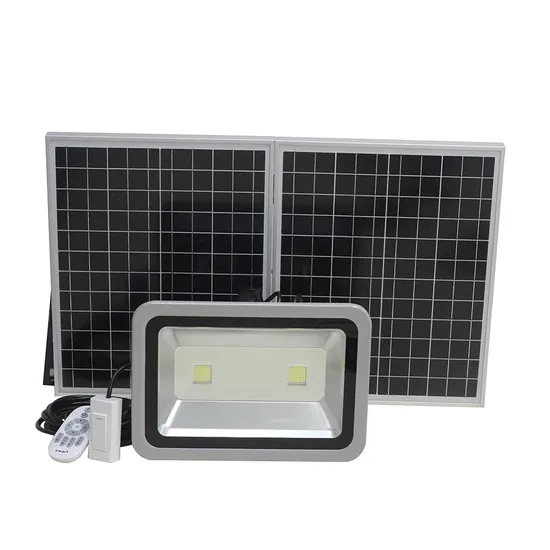 Outdoor Solar Flood Light with 100 Watt Power 2.4 GHz Remote Controlled Self 