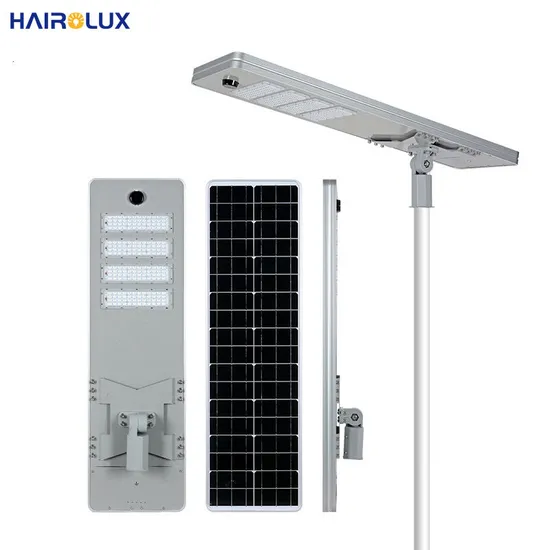 Hairolux Outdoor Solar Street Lighting IP65 Waterproof All in One Super Bright LED Road Solar Lights 