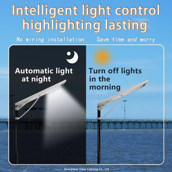 ODM OEM Solar Street Light with IP65 Rating and 3