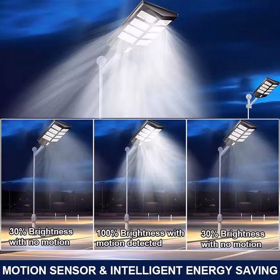 China Solar Manufacturer Aluminum 2000/1000/800/600/500W/400/300/200/100W LED Sensor IP66 Street Outdoor All in One Camera ABS COB Wall Flood Garden Road Light