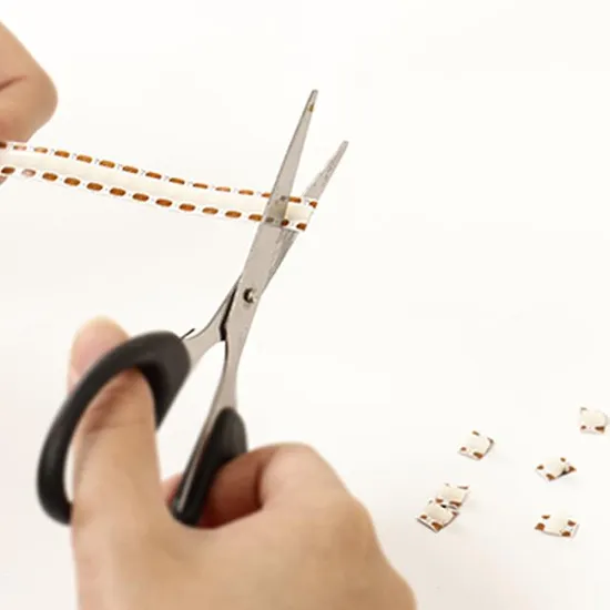 High Efficacy Free Bending Flexible P8 Wcob Light LED Strip 