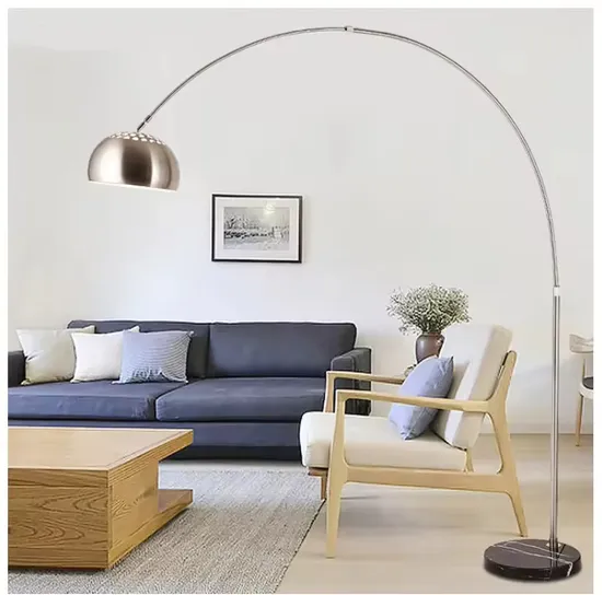 LED Floor Lamp Living Room Sofa Lamp Creative Modern Simple Bedroom Light Luxury Design Sense Fishing Floor Lamp 