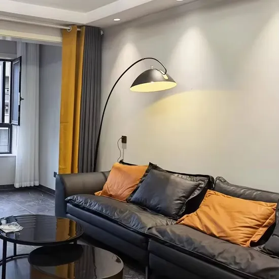 Minimalist Personality Designer Sofa Vertical Bedroom Long Arm LED Lamp Nordic Fishing Floor Lamps 